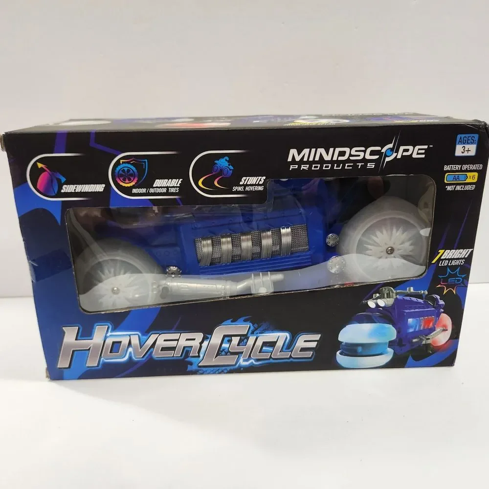 Mindscope Products Blue Hover Cycle. Stunts, Sidewinding, Durable